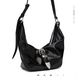 Marge Sherwood Medium Black Belted Bag